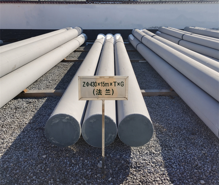 德江430×15米×T×G砼电力电杆